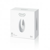 Ovo - S4 Rechargeable Lay On Vibrator White